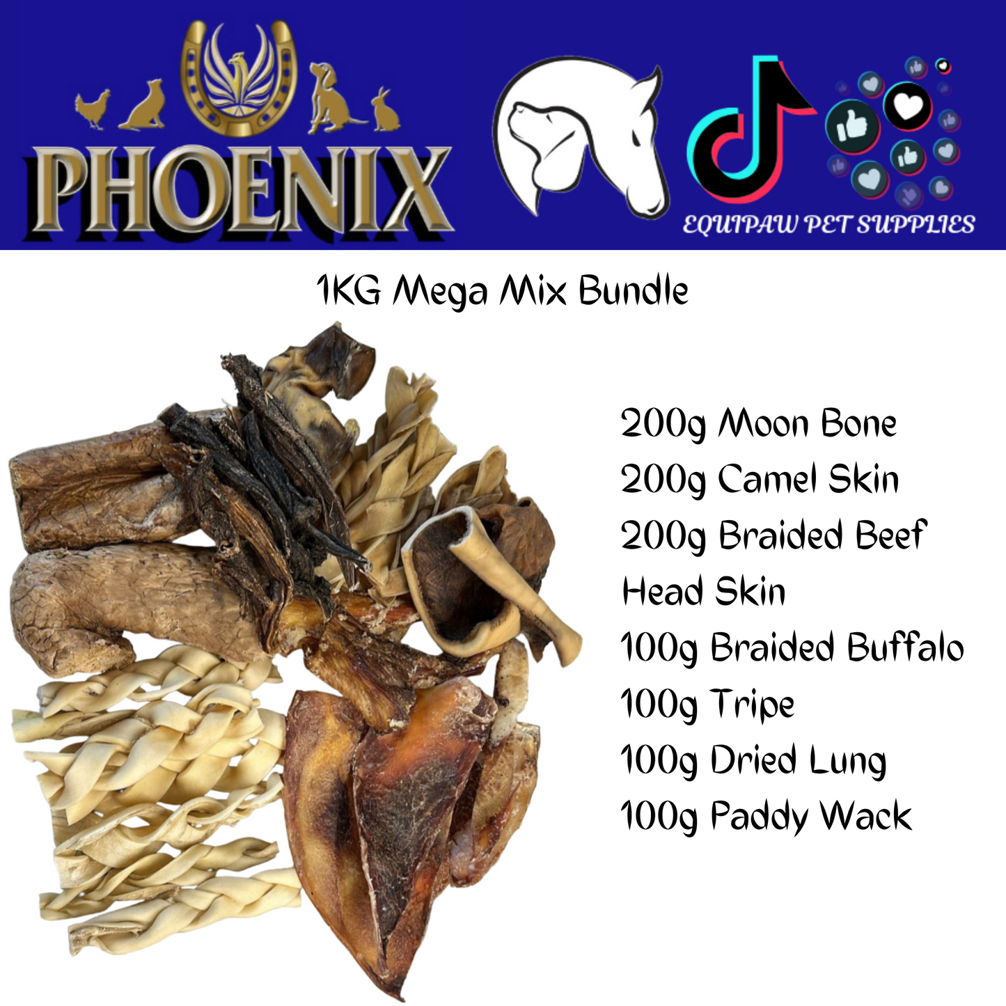 1KG Mega Mixed Treat Bundle