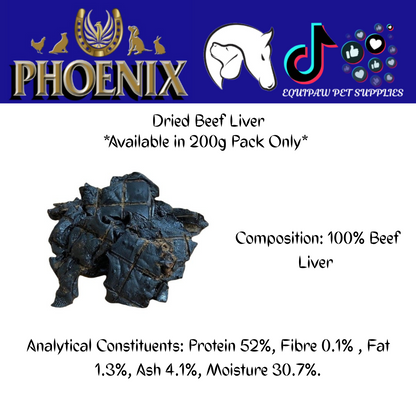 200g Dried Liver Pieces