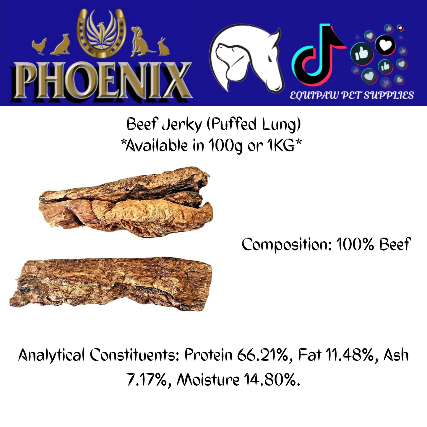 Dried Jerky - Lung