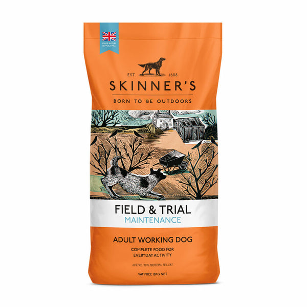 15KG Skinners Field & Trial Maintenance Dog Food - Damaged Packaging