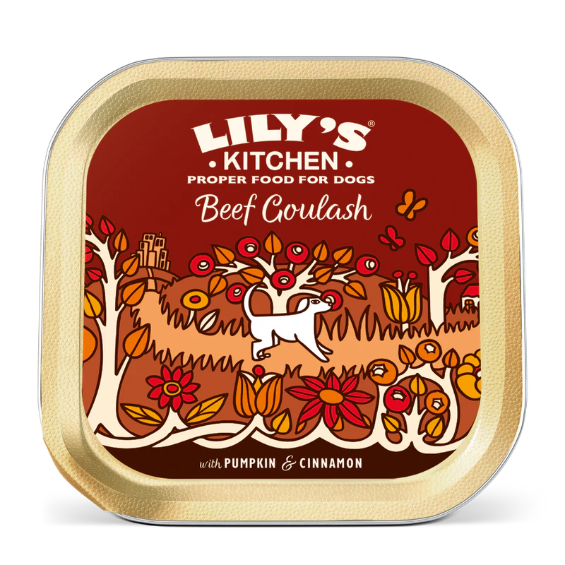150g Lilys Kitchen Beef Goulash Wet Dog Food