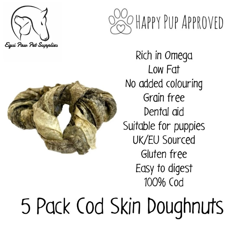 5 Pack Cod Skin Doughnuts