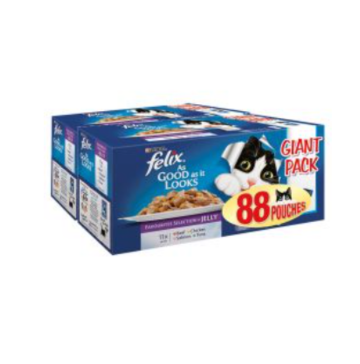 Felix Pouch As Good As It Looks Favourites Selection Cat Food - Dated October