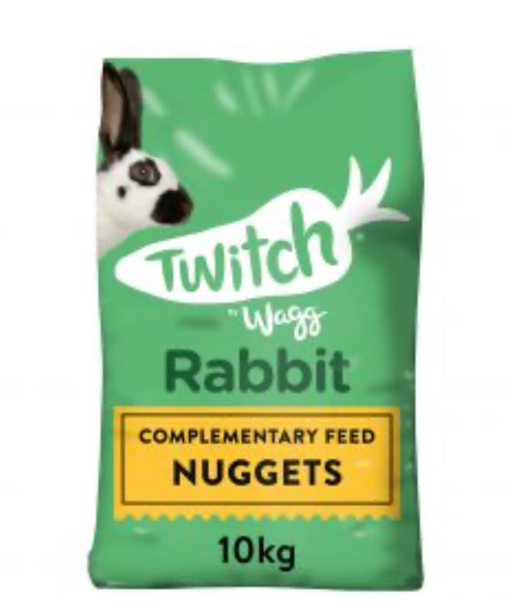 10kg Twitch Rabbit nuggets - discounted stock