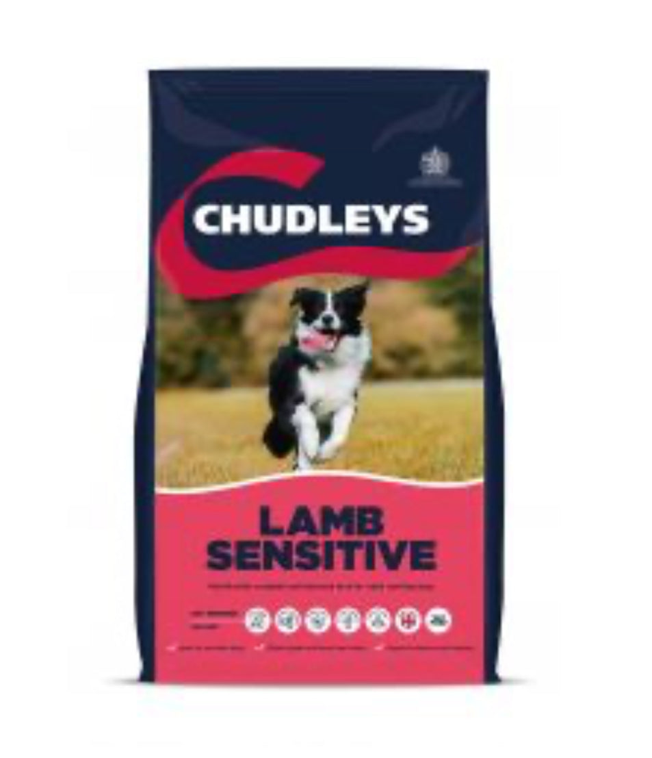 14kg Chudleys Lamb Sensitive- Discounted stock