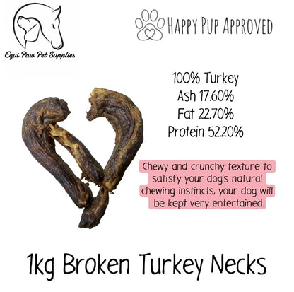 1kg Broken Turkey Necks