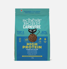 1.25KG Schesir Dry Born Carnivore Herring & Salmon Adult Cat Food - Discounted Stock