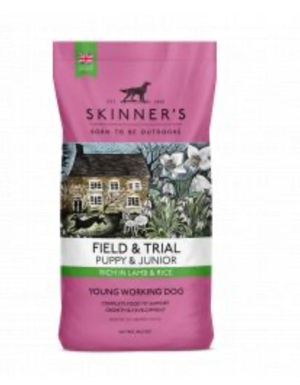 15KG Skinners Puppy/Junior Sensitive Lamb & Rice - Damaged Packaging