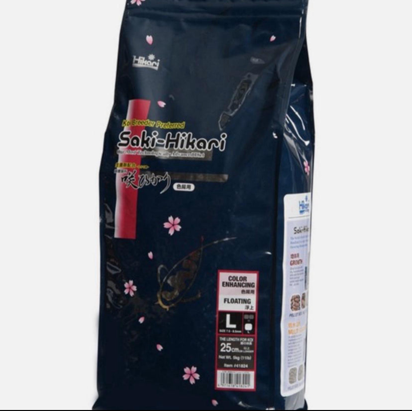 RRP £135.00 Saki Hikari Colour Enhancing Large [SNG] 5kg - Dated SEPT 2024