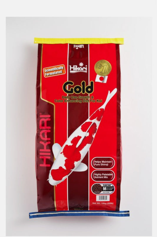 Hikari Gold - Colour Enhancing Medium 5.0-5.5mm 10kg