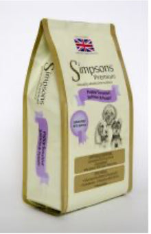 12KG Simpsons Puppy Sensitive Salmon & Potato - Discounted Stock