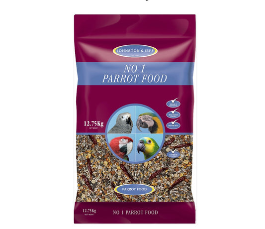 12.75KG Johnston & Jeff No. 1 Parrot Food - Discounted Stock