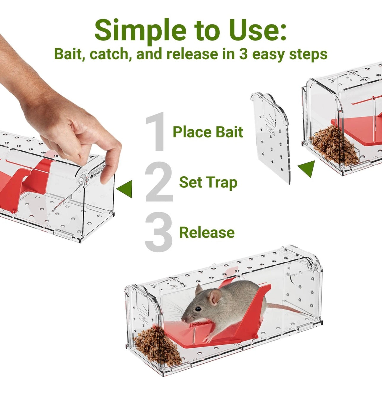 Roshield Humane Mouse Trap