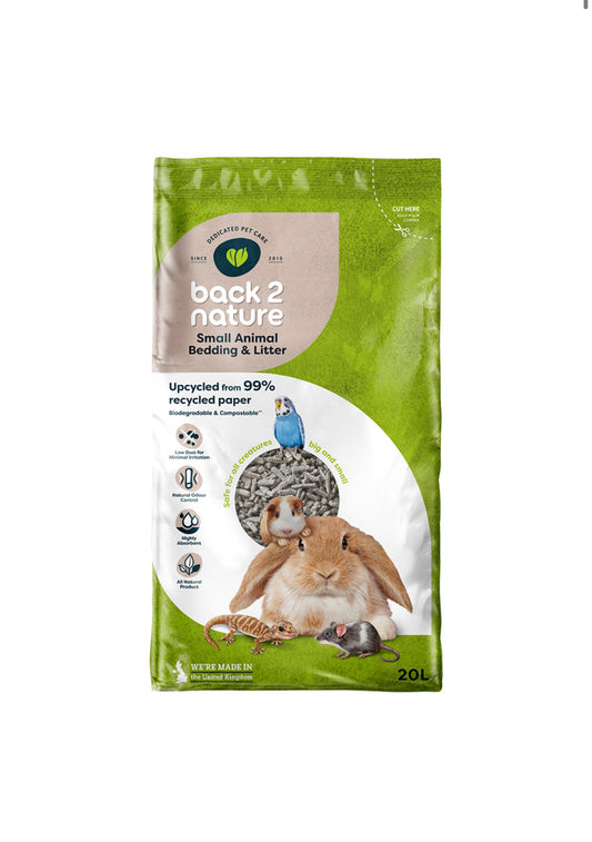 Back 2 Nature Small Animal & Bird Bedding Litter - Discounted Stock