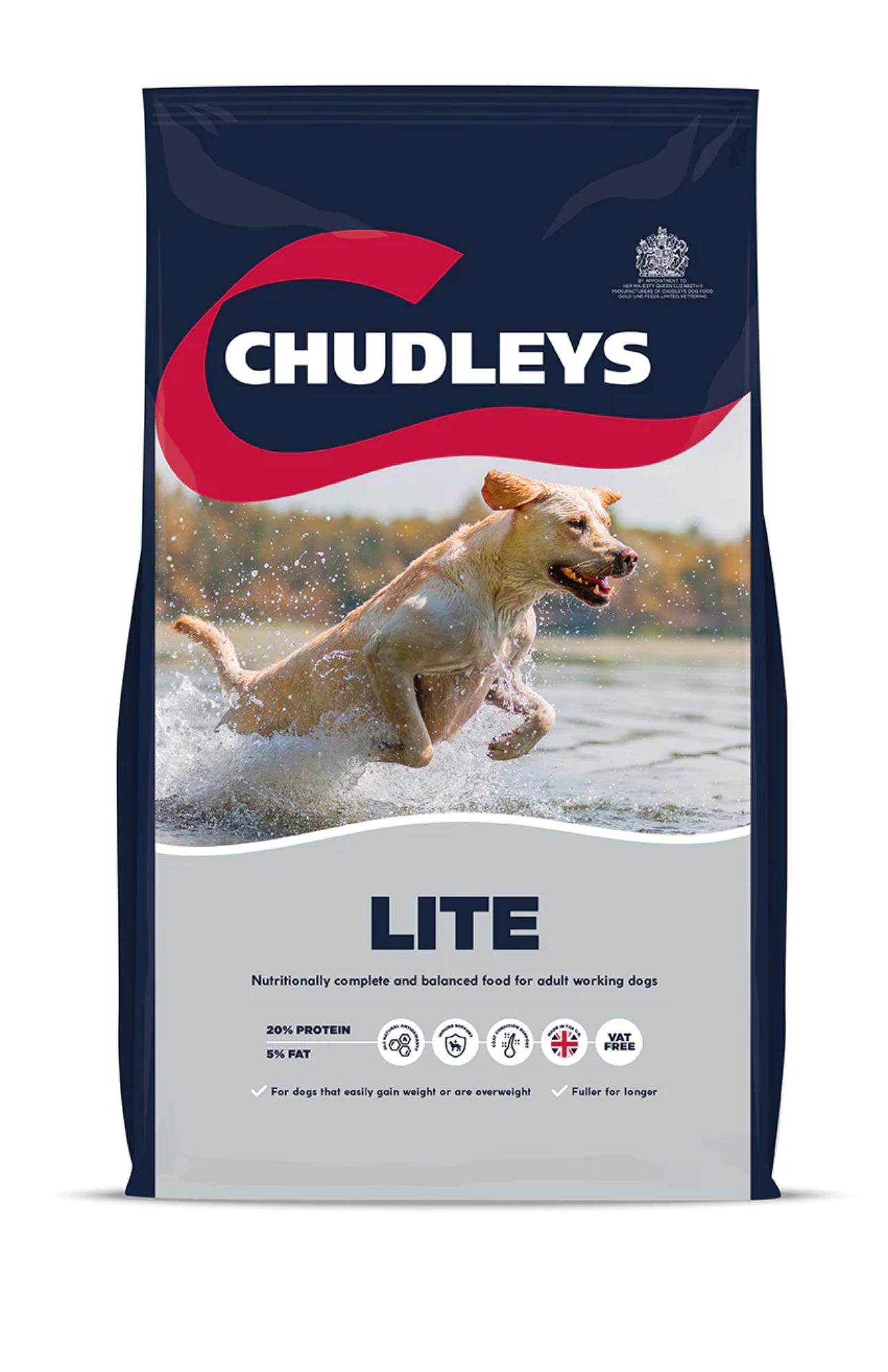 14KG Chudleys Lite Dog Food - Discounted Stock Dated Dec 24