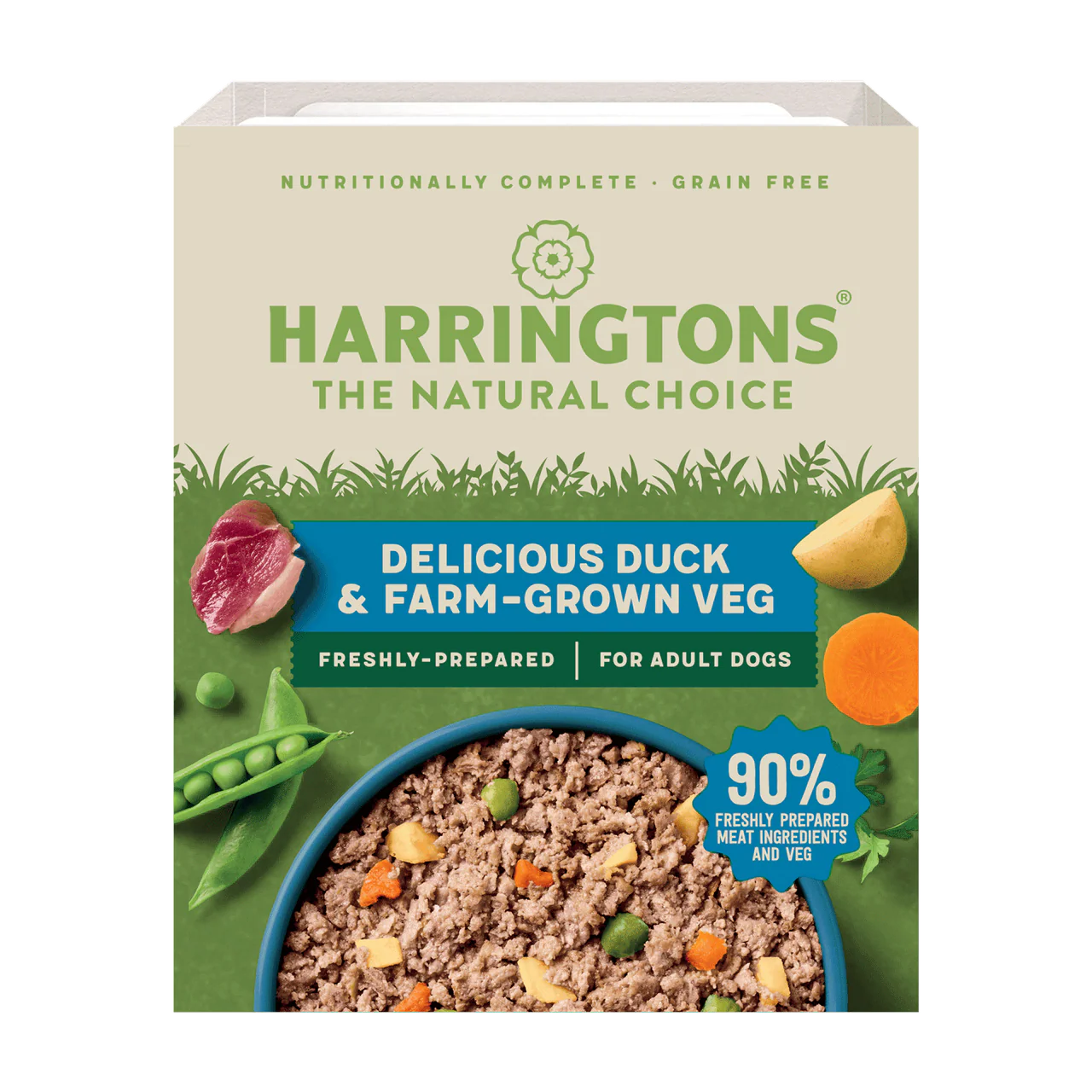 Harringtons Fresh Duck & Veg Adult Grain Free 400g