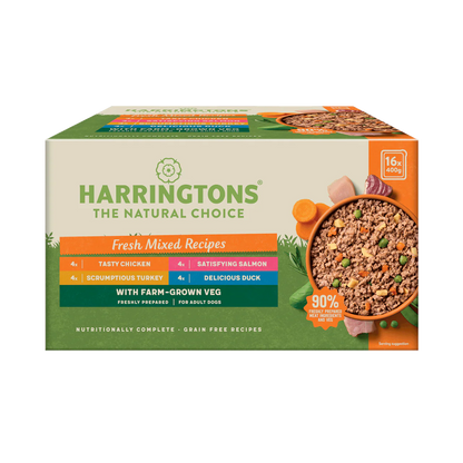Harringtons Fresh Variety Recipes with Veg Adult Grain Free 16x400g