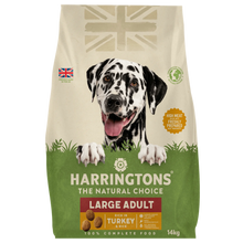 14KG Harringtons Large Breed Turkey and Rice Dog Food - Discounted Stock