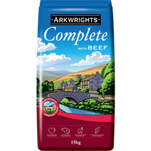 15KG Arkwrights Adult Beef Dog Food - Discounted Stock