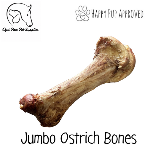Jumbo Ostrich bone - the ideal none splinting dog bone