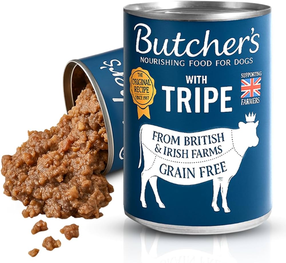 1200g Butchers Tripe Grain Free Can- Discounted Stock