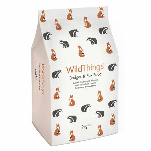 2KG Wild Things Badger & Fox Food - BB DEC 25
