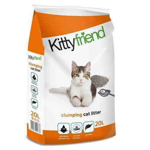 20L Kitty Friend Clumping Cat Litter - Discounted Stock