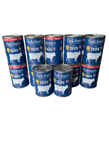 12 x 400g Butchers Tripe Mix Wet Dog Food - Discounted Stock