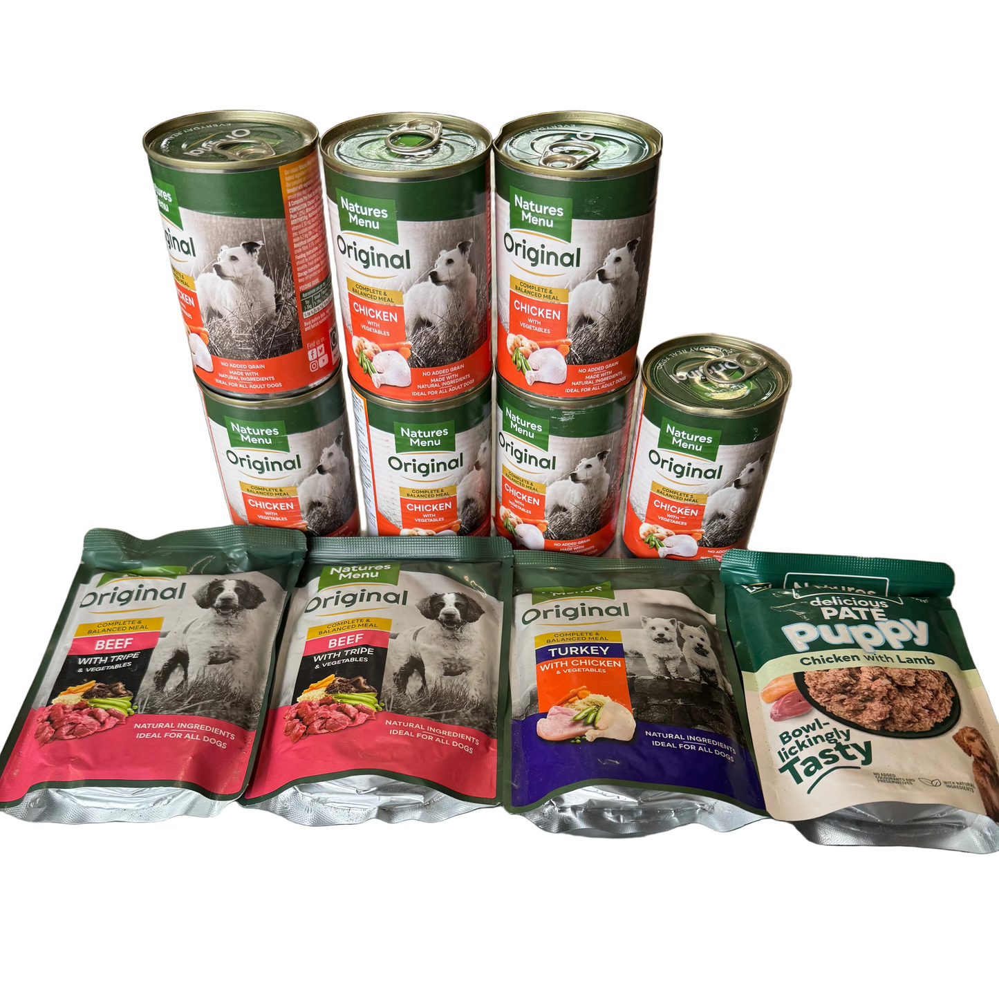 11 Natures Menu Mix Pack Wet Dog Food - Discounted Stock
