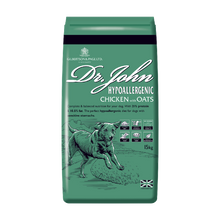 12.5KG Dr John Hypoallergenic Chicken & Oats Dog Food - Discounted Stock