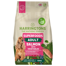 12KG Harringtons Superfoods Salmon & Veg Dog Food - Discounted Stock