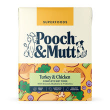 Pooch & Mutt Turkey and Chicken 375gx12 Wet Dog Food - Discounted Stock