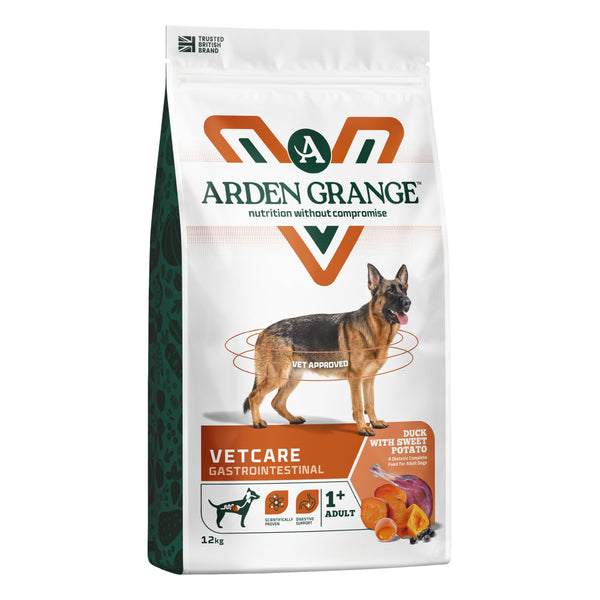 14KG Arden Grange VetCare Gastrointestinal Dog Food - Damaged Packaging