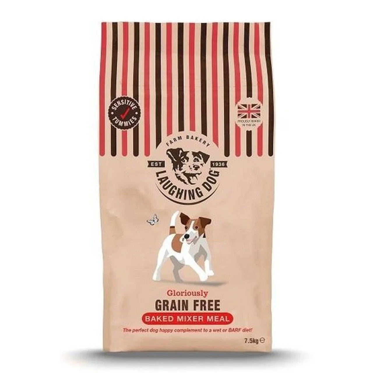 7.5KG Laughing Dog Grain Free Mixer Meal - Damaged Packaging