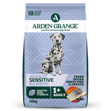 12KG Arden Grange Dog Food Adult Sensitive  - Damaged Packaging