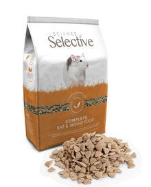 3KG Science Selective Rat & Mouse Food  - Damaged Packaging