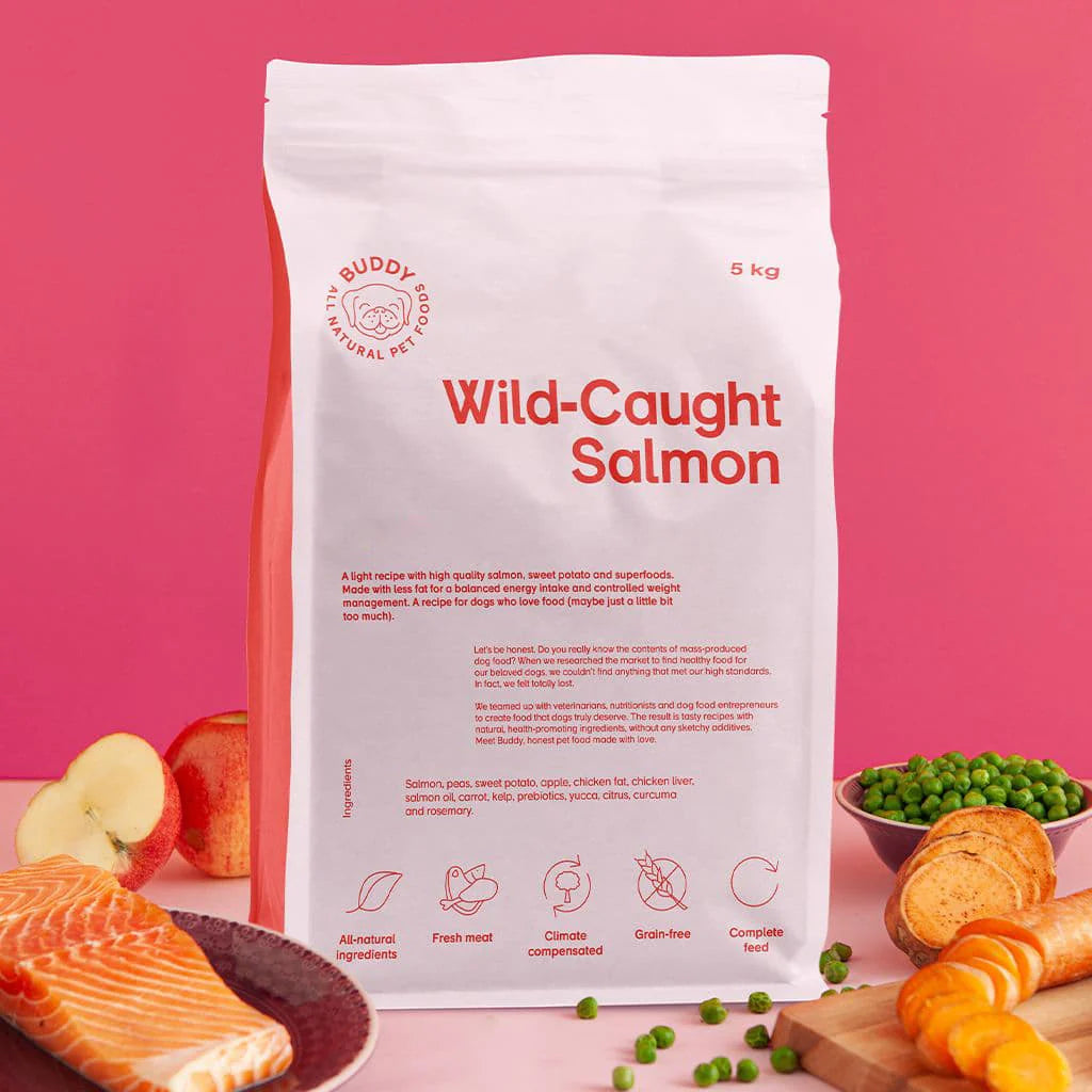 Buddy Wild-caught Salmon - Light / Senior  - Discounted stock