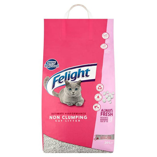 20L Felight Non Clumping Cat Litter