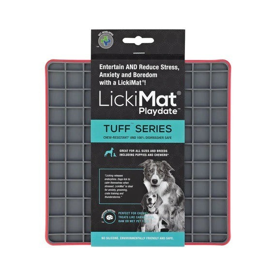 Lickimat Tuff Series - Playdate Treat Mat and Enrichment for Dogs and cats