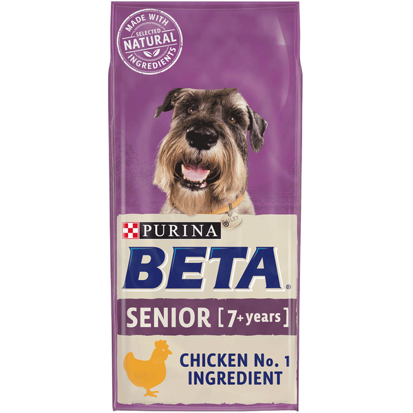 14KG Beta Senior Chicken Dog Food - Discounted Stock
