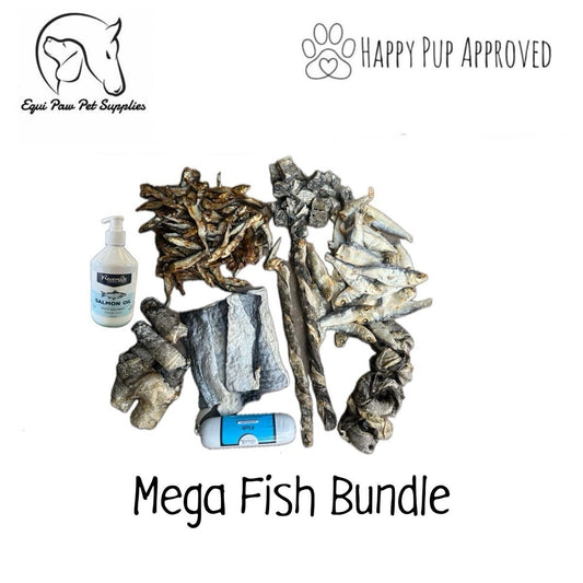 The Mega Fish Bundle - Natural Dog Treats - Rich in Omega
