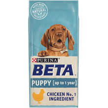 14KG Beta Puppy Chicken Dog Food - Discounted Stock