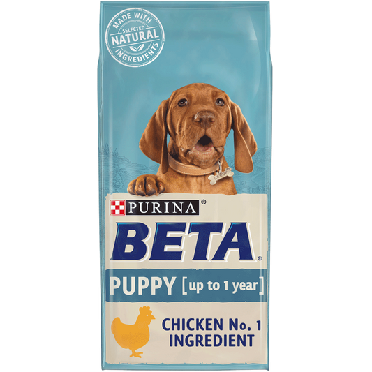 14KG Beta Puppy Chicken Dog Food - Discounted Stock