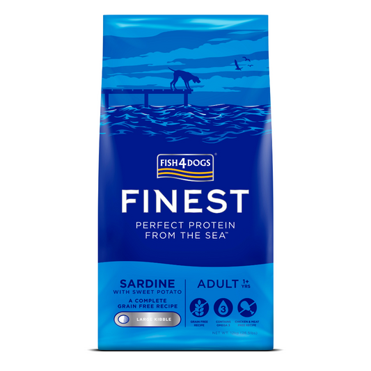 12KG Fish4Dogs Sardine Dog Food