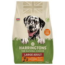 14KG Harringtons Large Breed Chicken & Rice Adult Dog Food - Discounted Stock