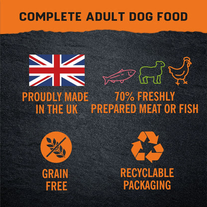 Harringtons Just 6 Grain Free Complete Mixed Wet Dog Food - Discounted Stock (BBE - 02/2025)