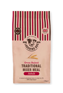 15KG Laughing Dog Oven Baked Traditional Adult Mixer Meal Dog Food - Discounted Stock
