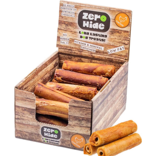 Zero Hide Chicken Chew Rolls Medium - Dog Treats