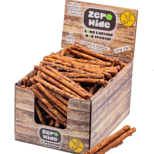 Zero Hide Peanut Butter Chew Rolls Small - Dog Treats