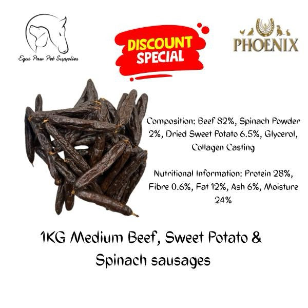 1KG Sausages & Super Bars - Super tasty dog treat / Training Treats